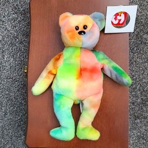 TY Retired Garcia the Bear Beanie Babies